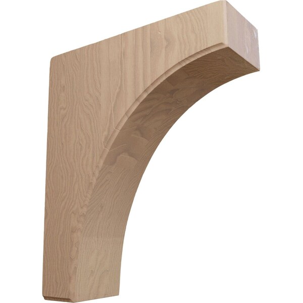 Ekena Millwork 3 1/2"W x 10"D x 12"H Clarksville Bracket, Mahogany BKTW04X10X12CVGM - main